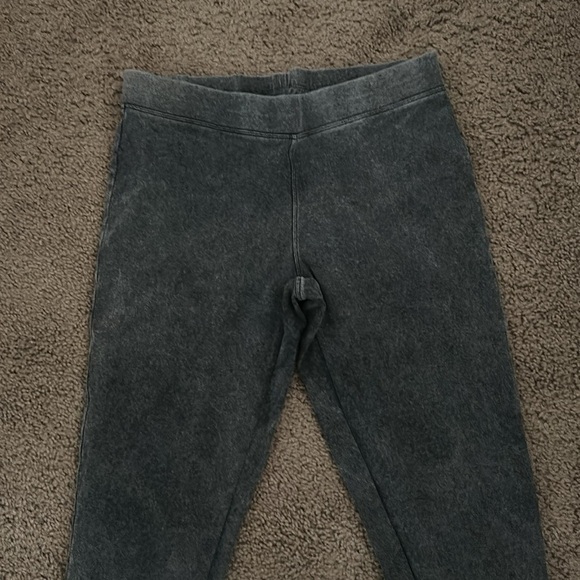 Express gray faded wash leggings size small - Picture 3 of 7
